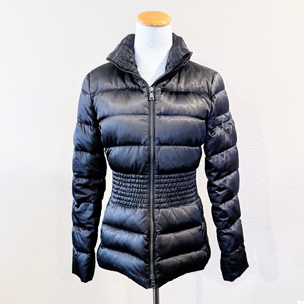 Prada Black Puffer Jacket